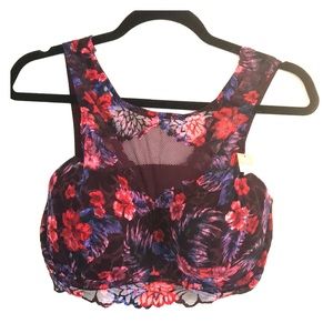 Victoria Secret Pink Lace Sport Bra